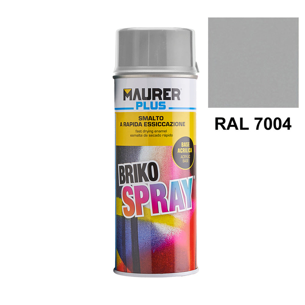 Signal grey spray paint 400 ml.