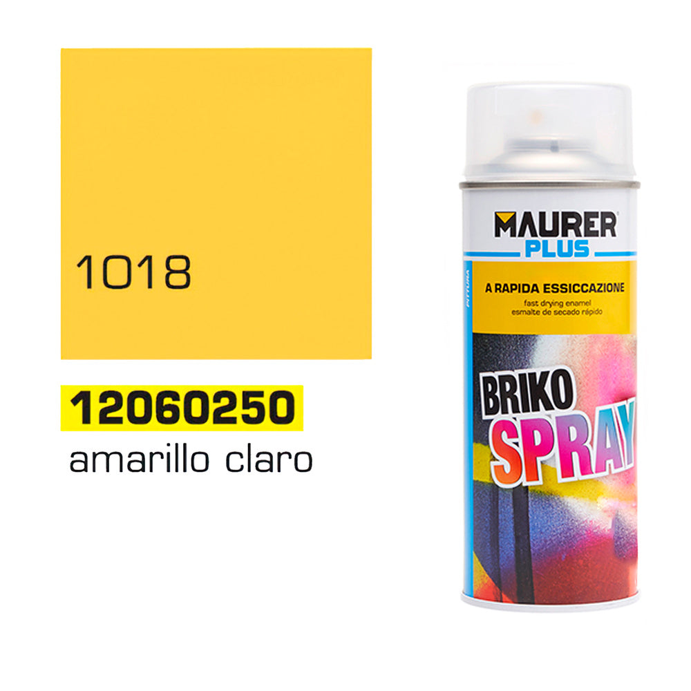 Light yellow zinc spray paint 400 ml.