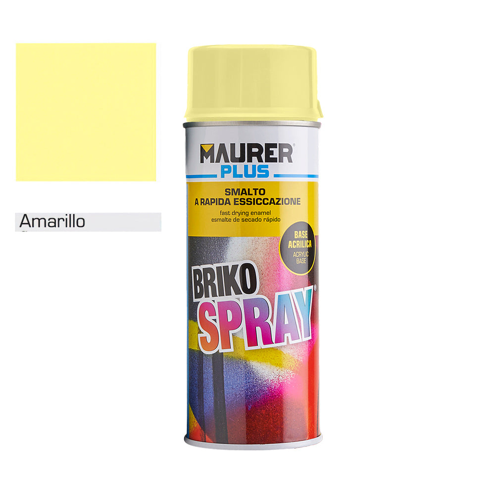 Traffic light yellow spray paint 400 ml.