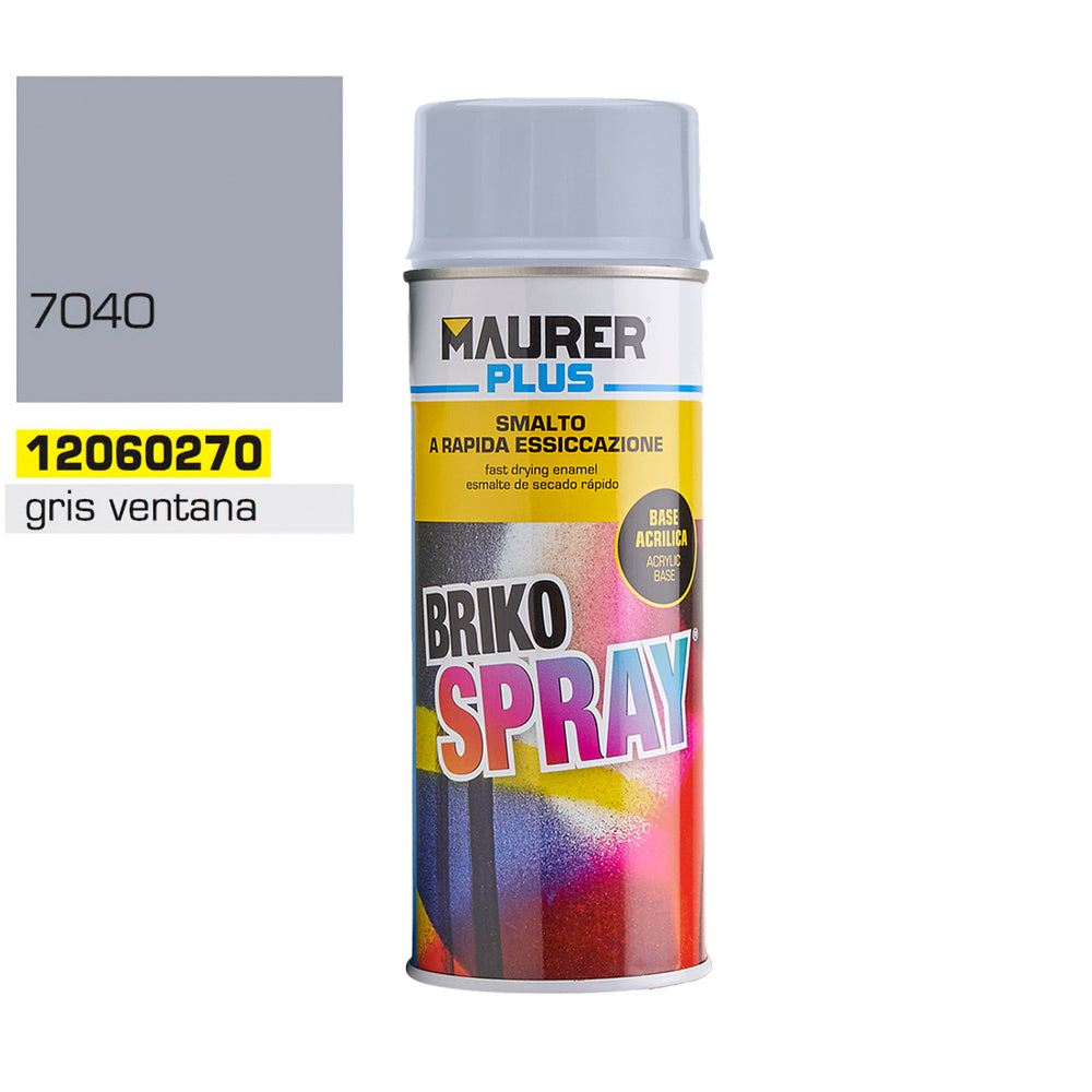 Gray spray paint window 400 ml.