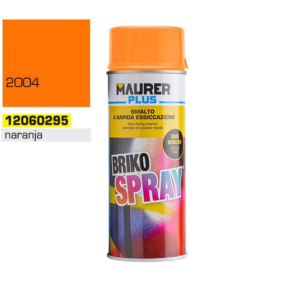 Pure Orange Spray Paint 400ml.