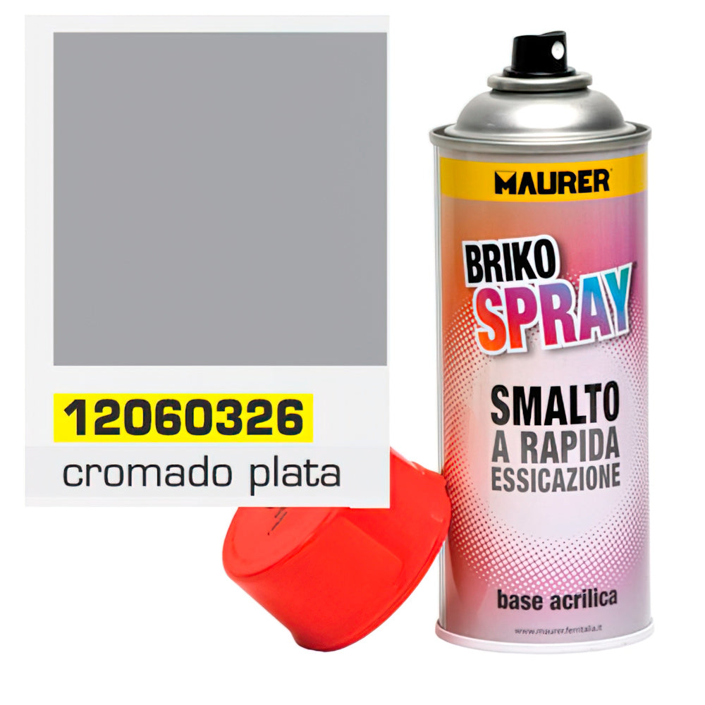 Chrome silver spray 400 ml.