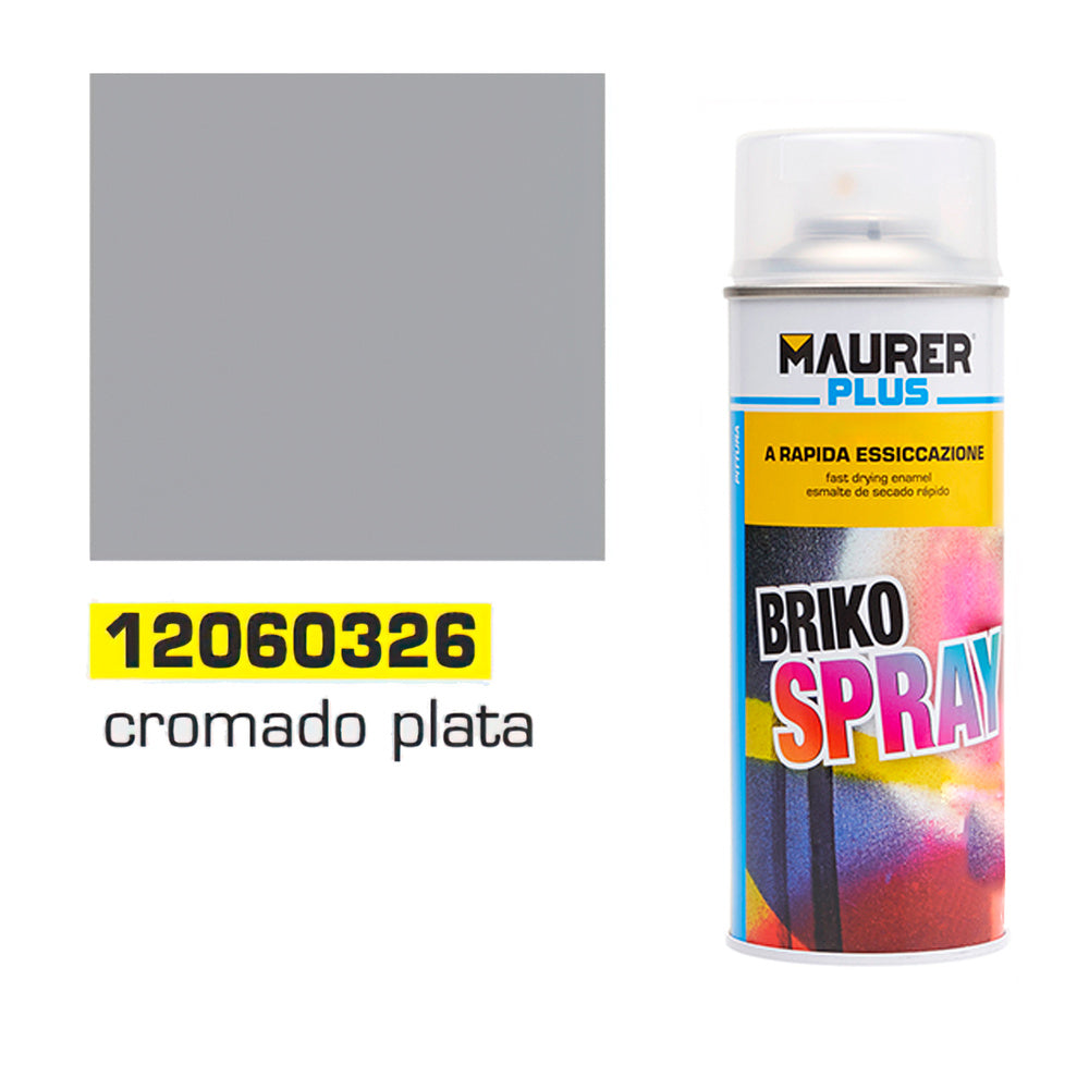 Chrome silver spray 400 ml.