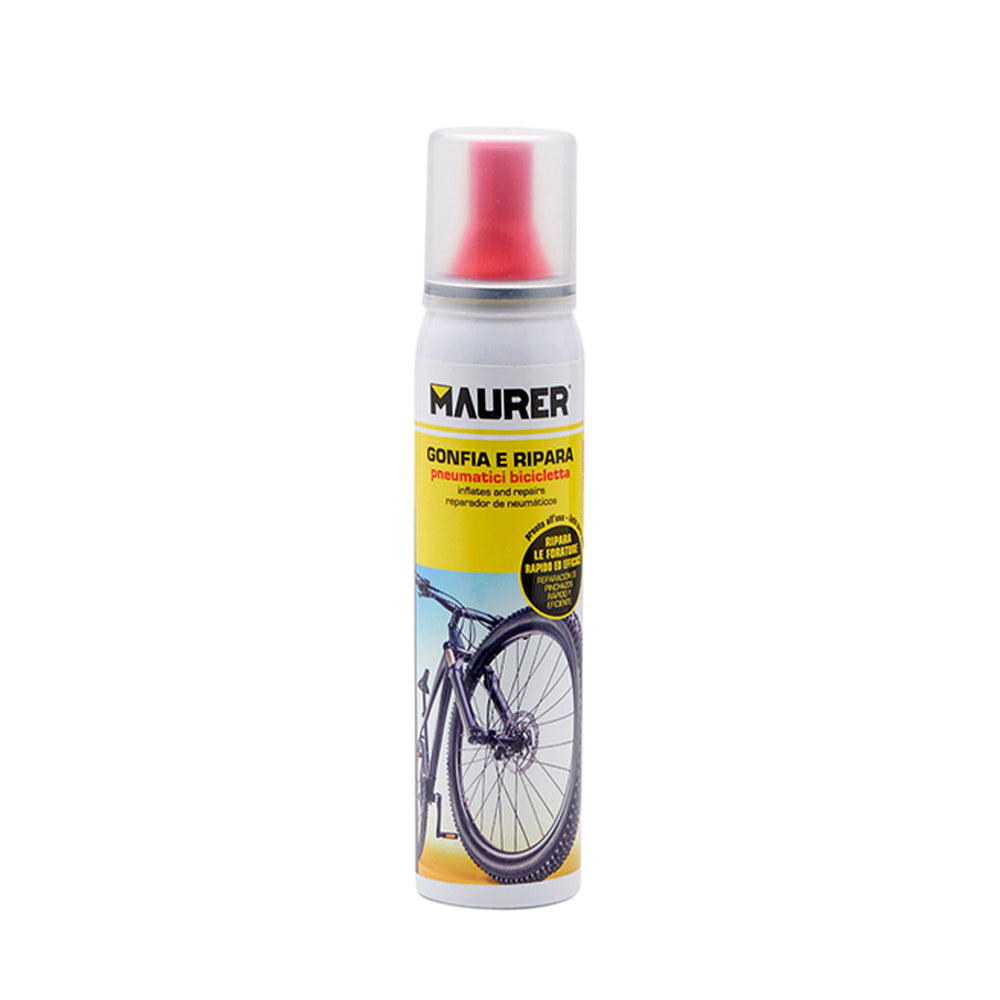 Bicycle tire repair inflator spray 100 ml.