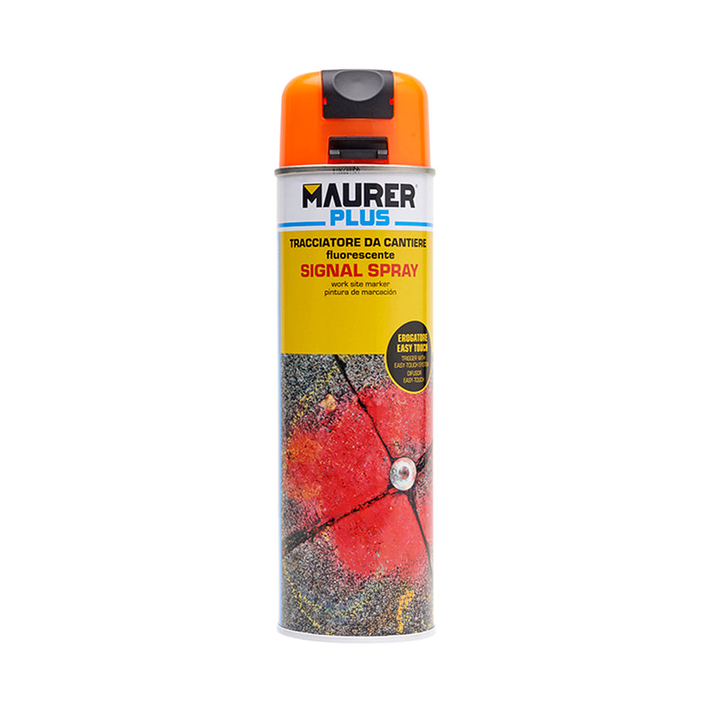 Fluorescent orange tracer spray paint 500 ml.