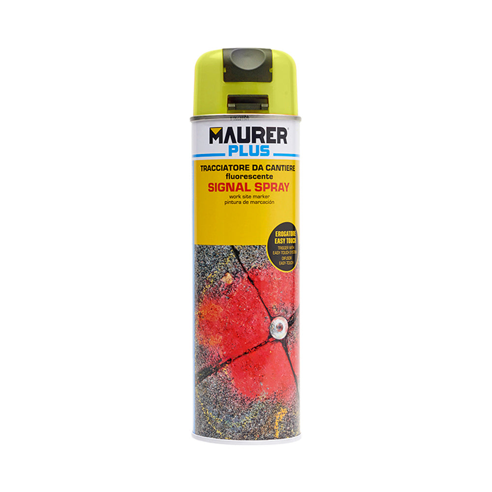 Fluorescent yellow tracer paint spray 500 ml.