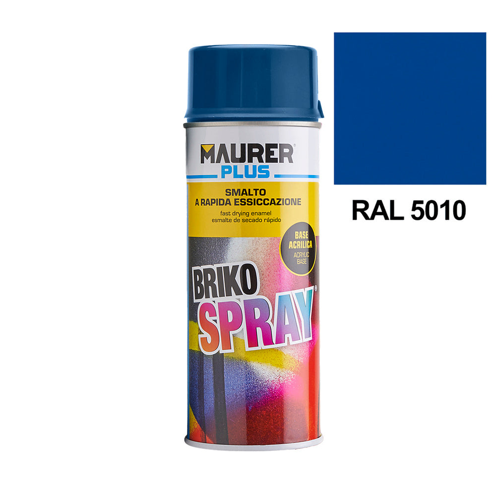 Genziana blue spray paint 400 ml.