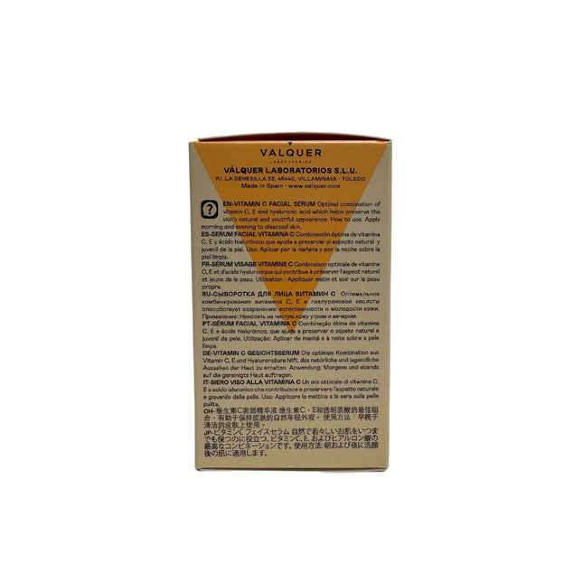 Sérum de vitamina C y ácido hialurónico para piel luminosa