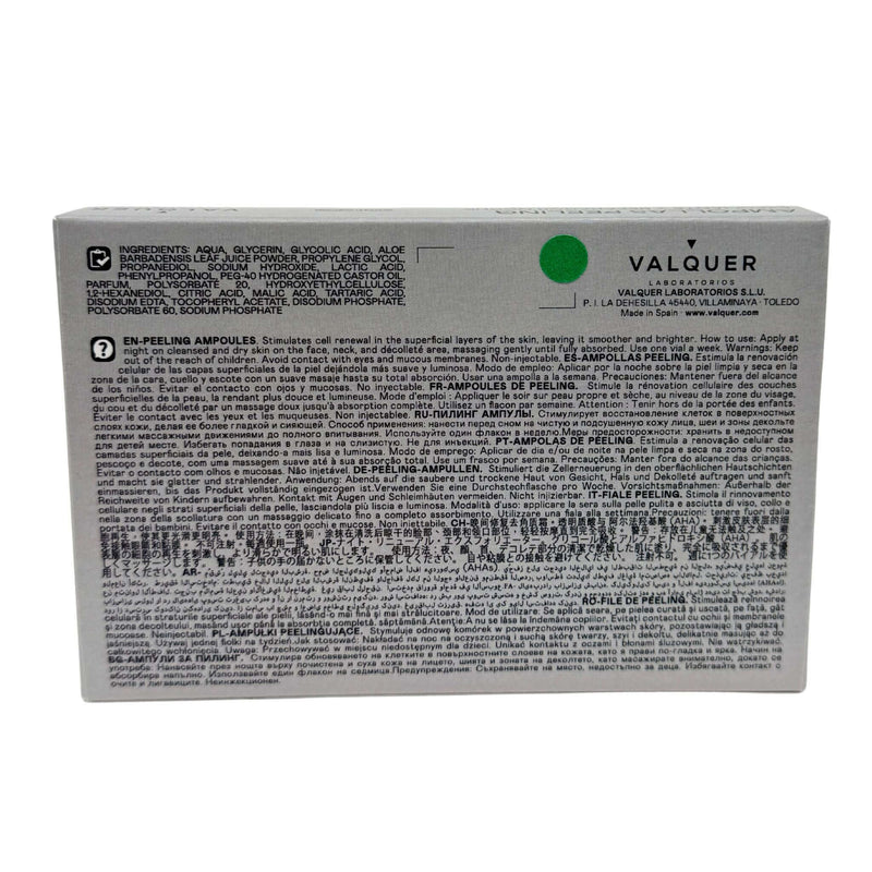 Ampollas peeling renovación nocturna de la piel | suave