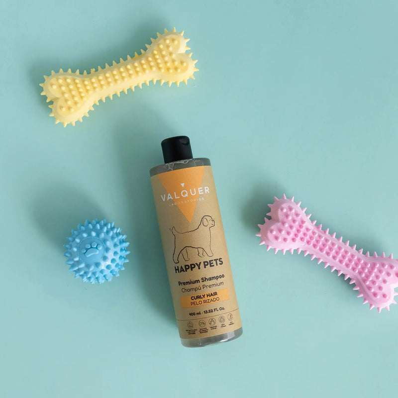 Champú para mascotas de pelo rizado | hidratante para perros