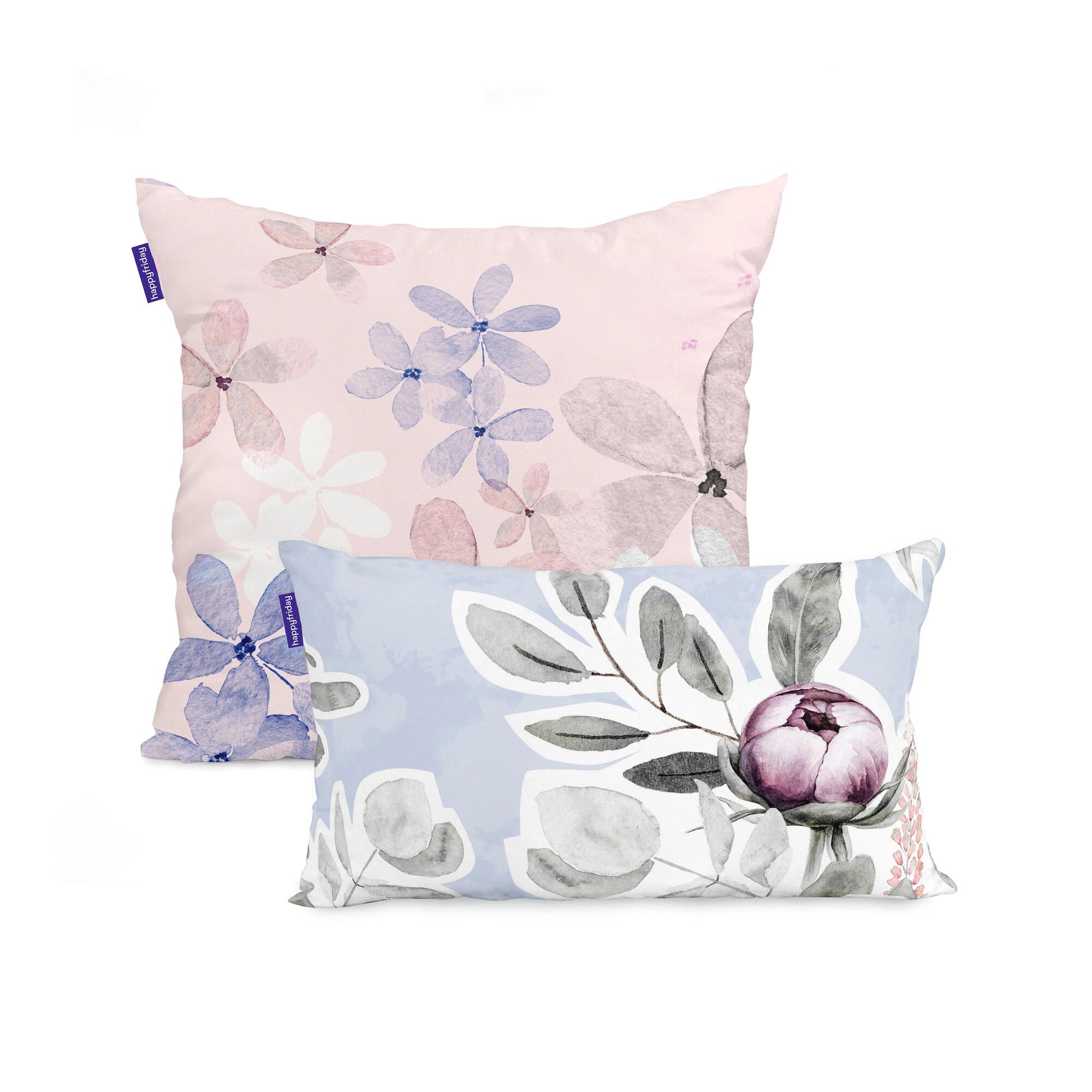 Delicate bouquet Cushion cover 50x50 + 50x30 cm