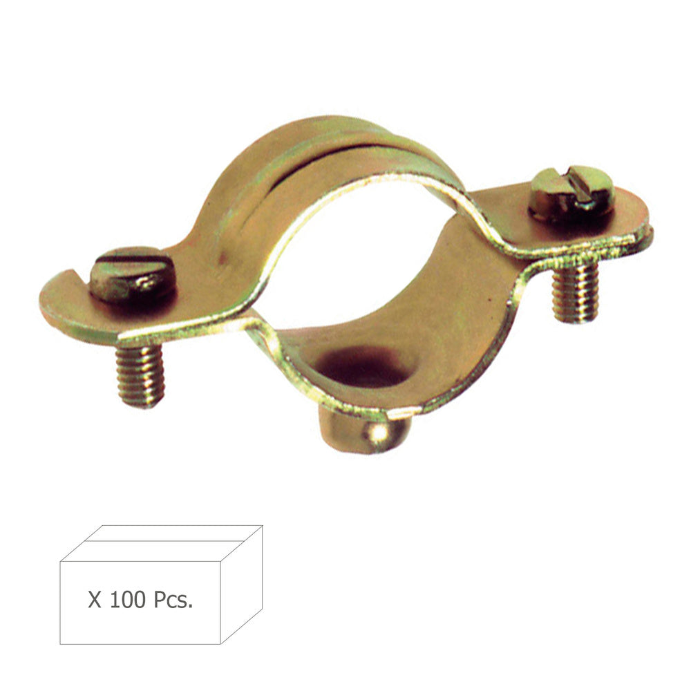 M-6 metal clamp 20 mm (box of 100 pieces)