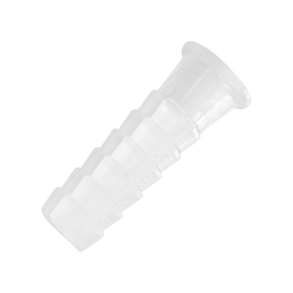 White plastic wolfpack anchor 7 mm (25 units)