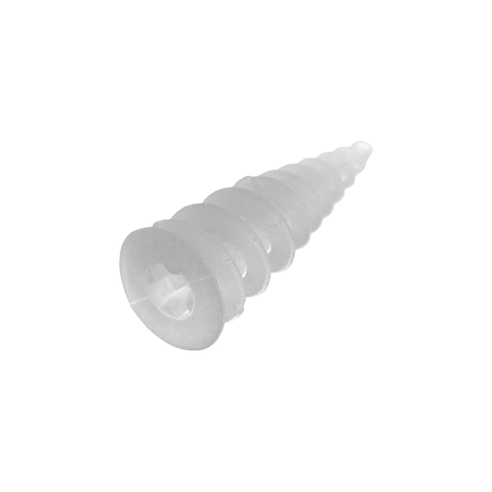 Self-drilling plasterboard nylon anchor 15x37 mm 100 units.