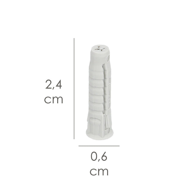 Taco 5 x 25 n+plus nylon caja 200 uds