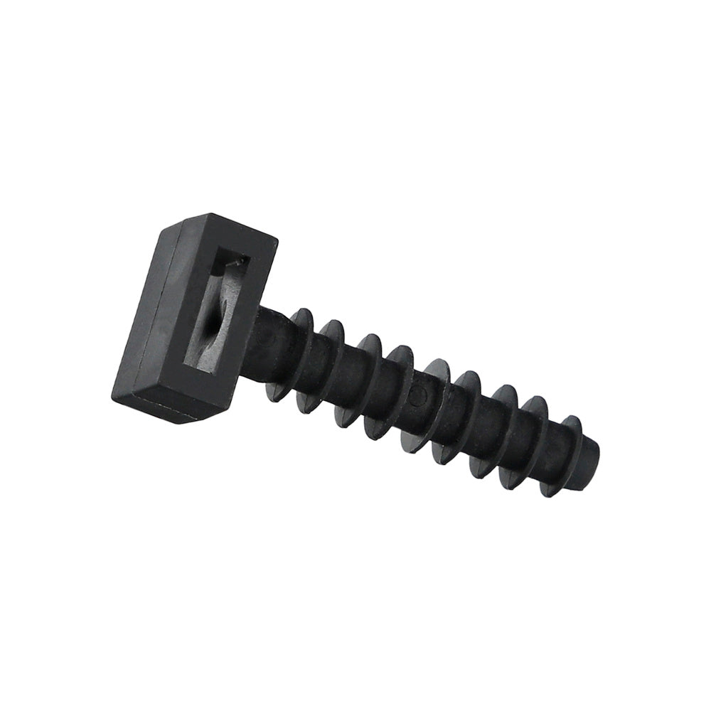 Taco fijación brida nailon negro 8 mm (bolsa 100 unidades)