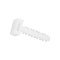 Taco fijación brida nailon blanco 8 mm (bolsa 100 unidades)