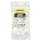 Self-adhesive cable tie mount 28x28 mm white bag 100 units