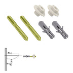 Kit sanitário fixação lavatório 10x110 mm (2 peças)