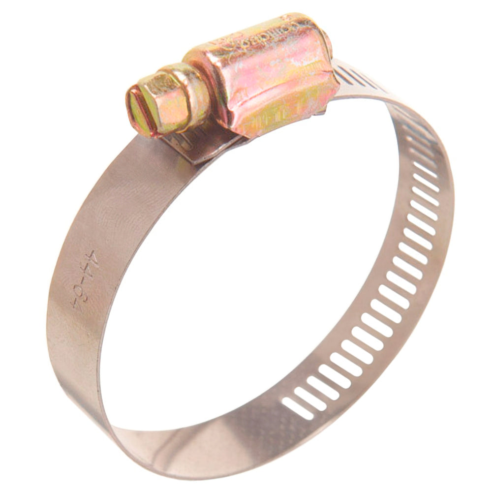 Endless clamp, stainless steel, 12 mm width - ø 120 / 140 mm metal screw clamp, endless clamp