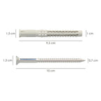 Taco nc-ps with Torx 40 coach screw 10 x 100 mm (box of 50 pieces)