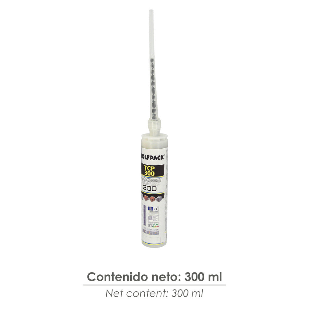 Ancoragem química de poliéster 300 ml.