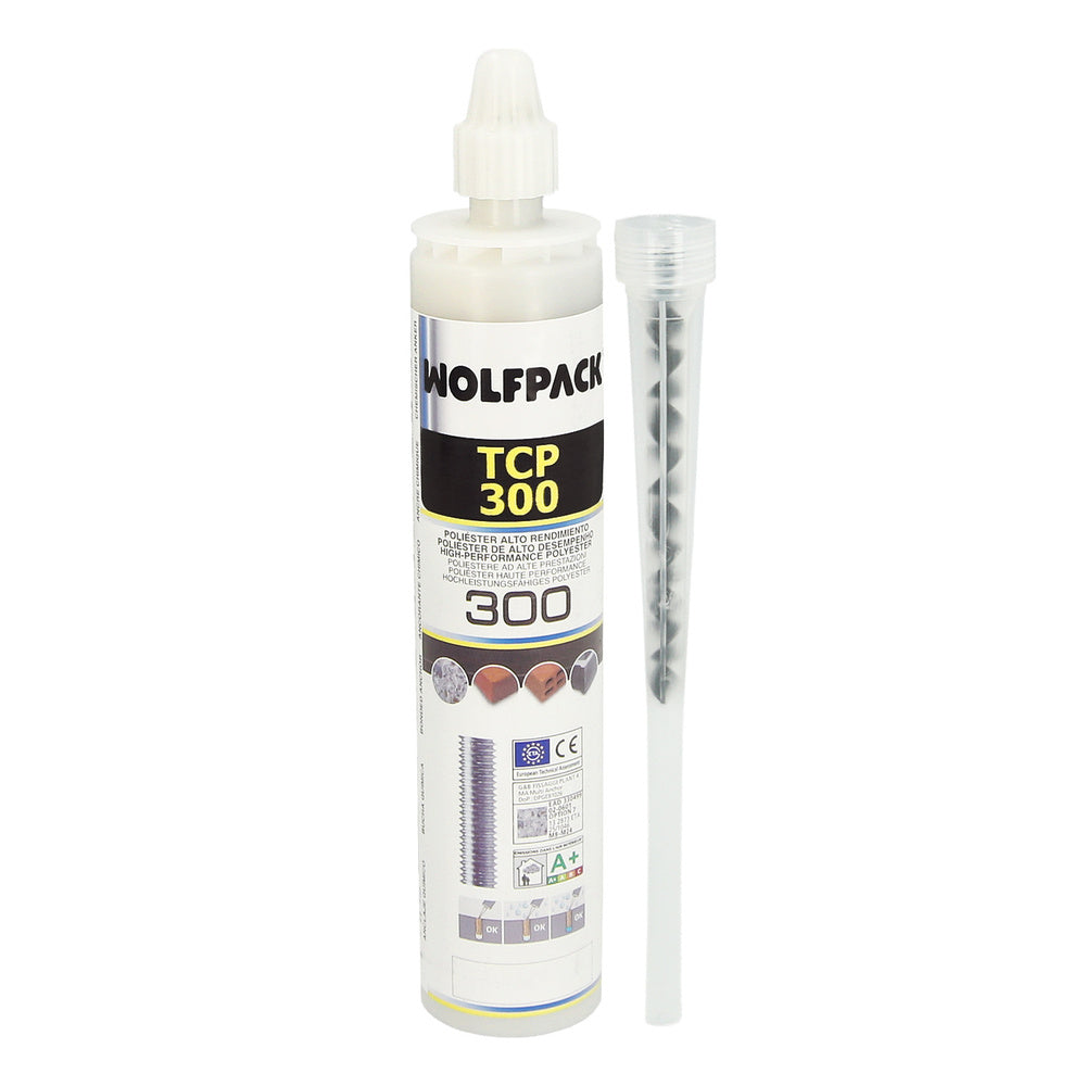 Ancoragem química de poliéster 300 ml.