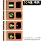 Taco topgripper bimaterial ø 5 mm (caja 200 unidades) taco anclaje universal, taco hormigon, taco pladur, taco ladrillo