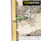 Taco topgripper bimaterial ø 6 mm (caja 150 unidades) taco anclaje universal, taco hormigon, taco pladur, taco ladrillo
