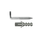 Sanitary kit: coach screw with expansion plug, ø 10 x 50 mm, for water heaters / thermoses