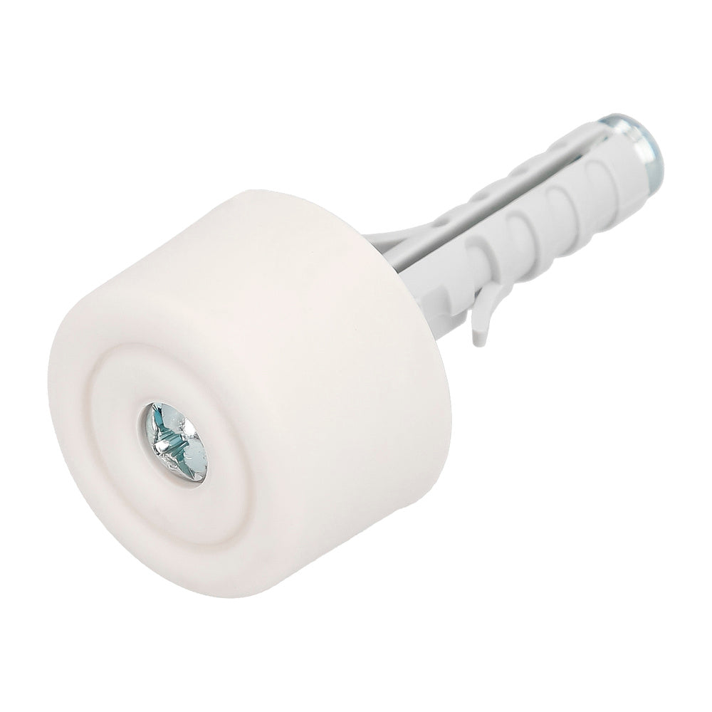 Maurer door stop to screw with white plug and screw