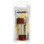 Batedor de porta com bucha de nylon castanha (blister de 2 unidades)