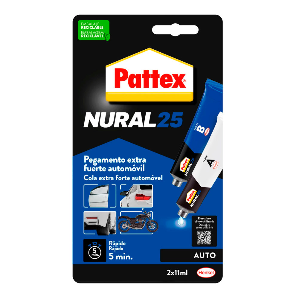 Nural- 25 transparente 22 ml (2 tubos 11+11 ml)