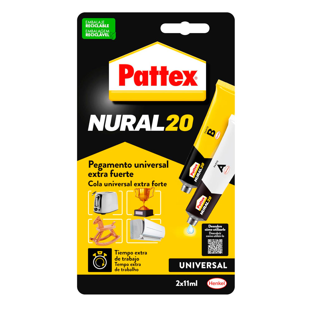 Nural- 20 transparent white 22 ml (2 tubes 11+11 ml)