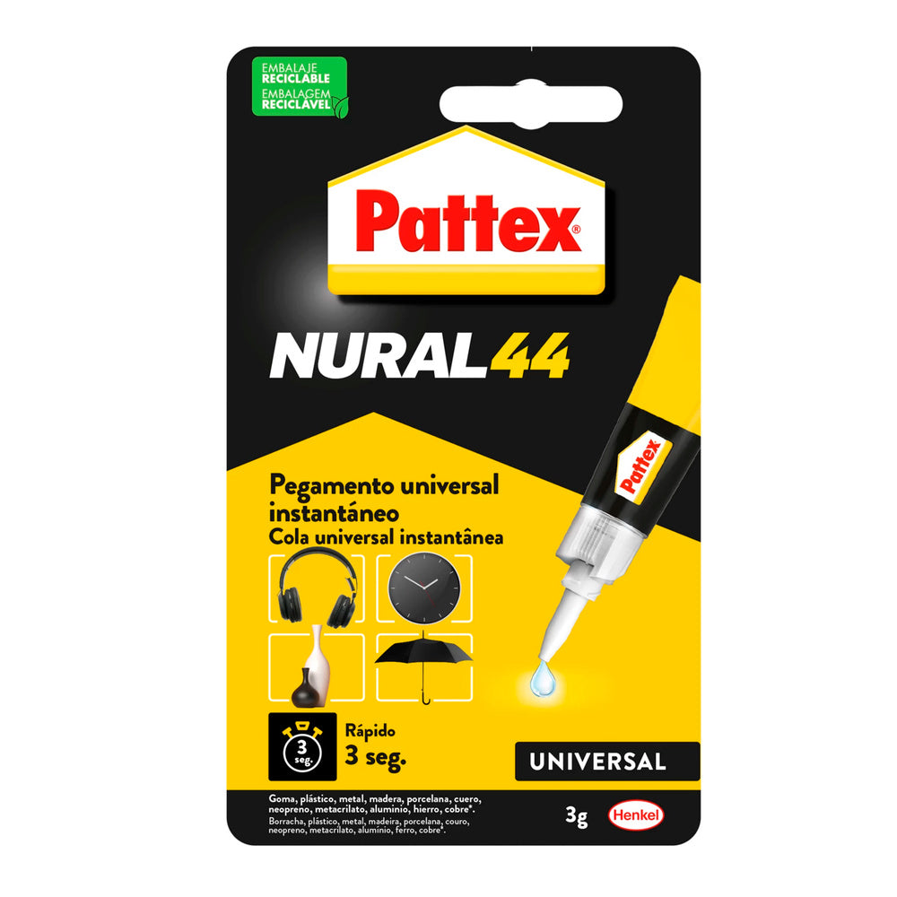 Nural- 44 cianoacrilato (1 tubo de 3 gramos)