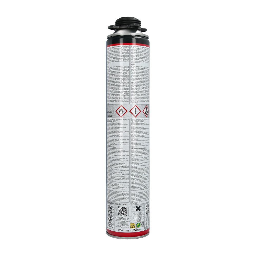 Polyurethane foam 750 ml. For gun application