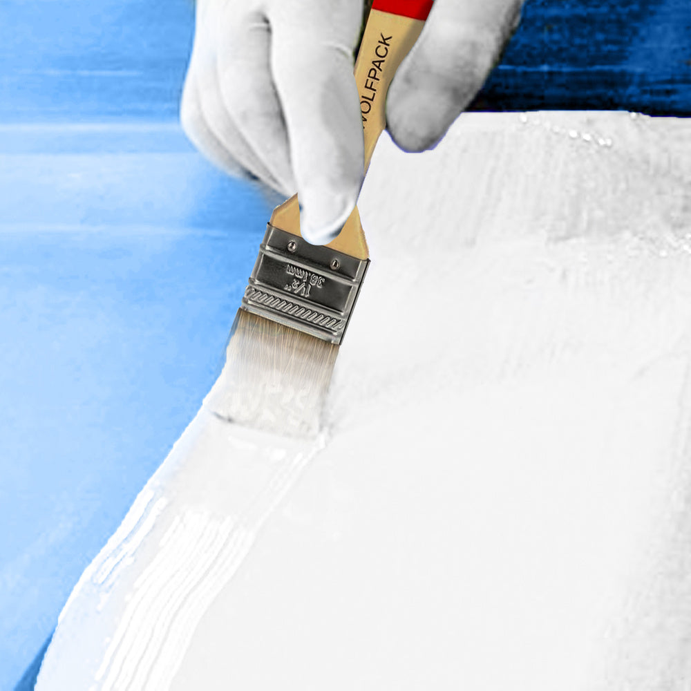 Polyester gel coat 1kg. White. Polyester paint for fiberglass / resin.