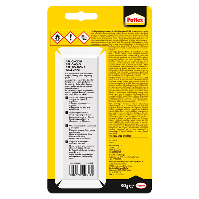 Nural - pattex especial calzado (blíster 30gr.)