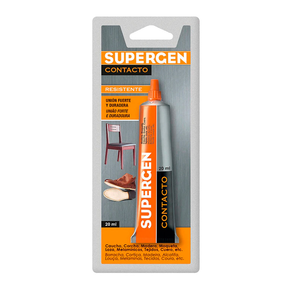 Pegamento supergen clásico   20 ml.
