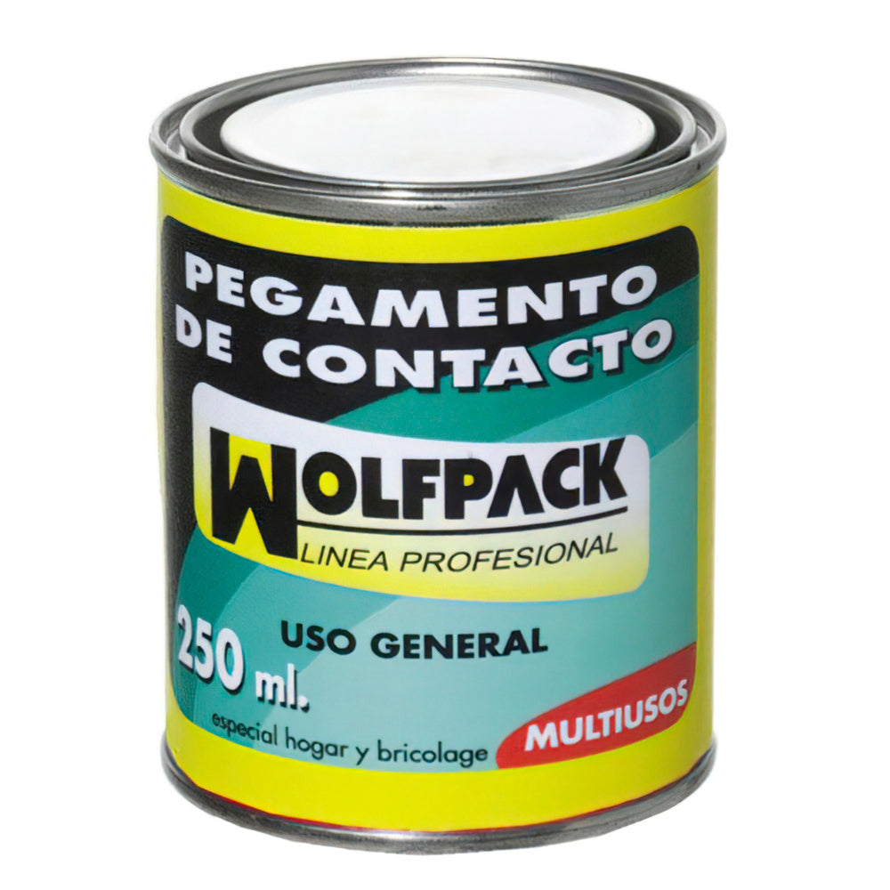 Pegamento contacto wolfpack   250 ml.