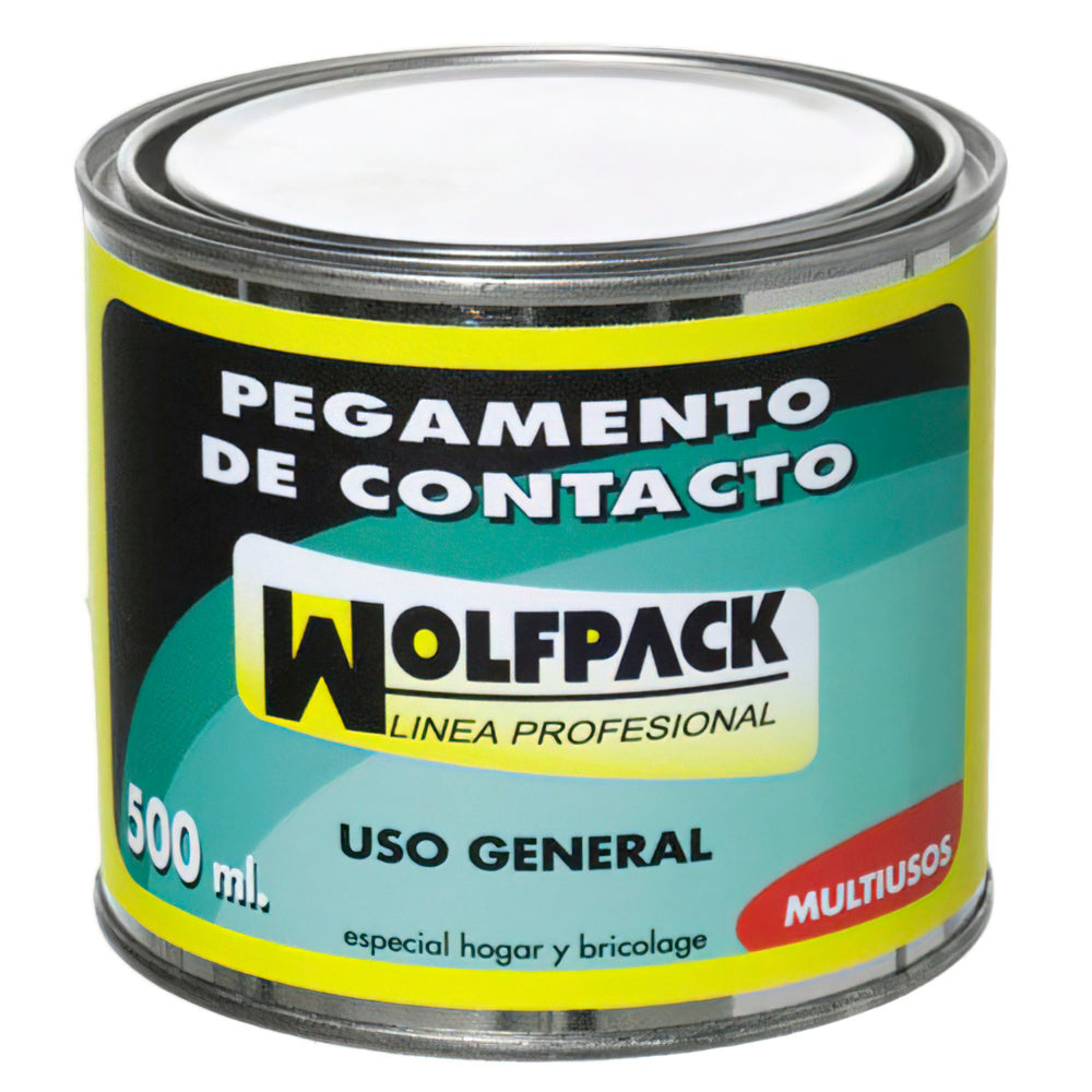 Pegamento contacto wolfpack   500 ml.