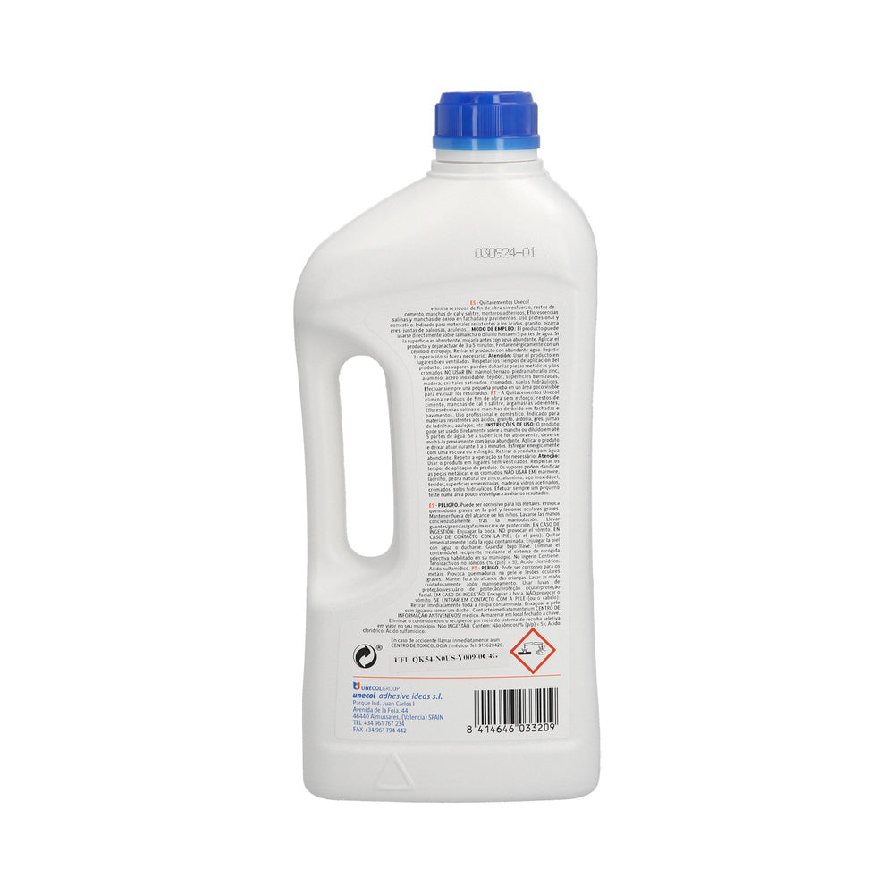 Cement remover 1 liter bottle