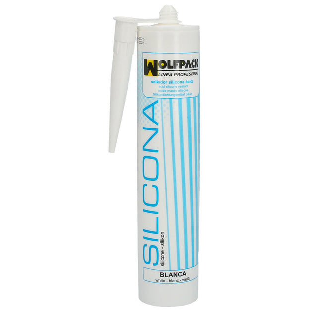 Silicona ácida blanca 280 cm³