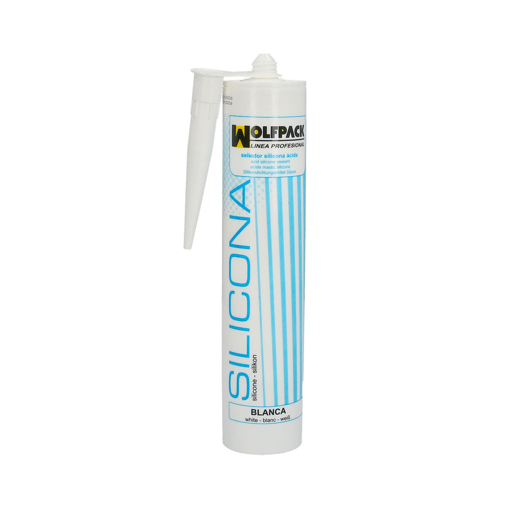 Silicona ácida blanca 280 cm³