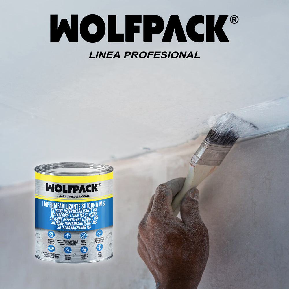 Impermeabilizante silicone ms polímero branco 1 kg. Silicone líquido, revestimento acrílico, impermeabilizante, tinta acrílica