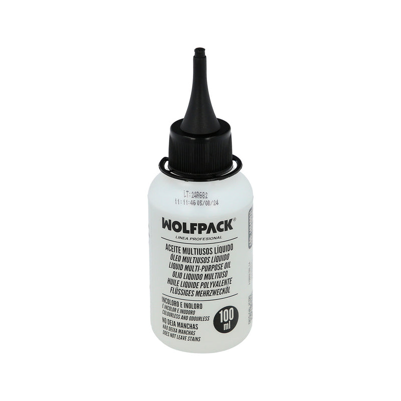 Aceite lubricante multiuso liquido 100 ml. aceite cadenas, aceite bisagras, aceite maquinas coser, aceite cerraduras