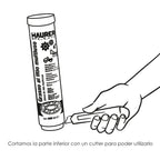 Grasa de litio cartucho 400 ml.