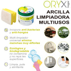 Arcilla limpiadora multiusos tarro 500 gramos.