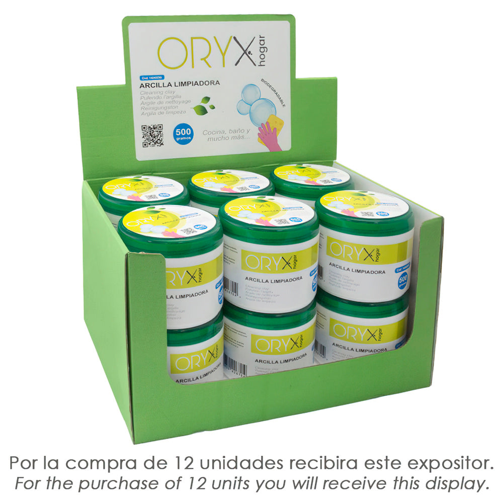 Multipurpose cleansing clay jar 500 grams.