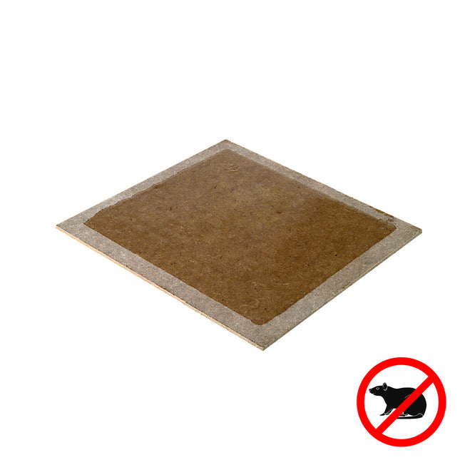 Trampa ratones adhesiva 19x14 cm. 2 unidades